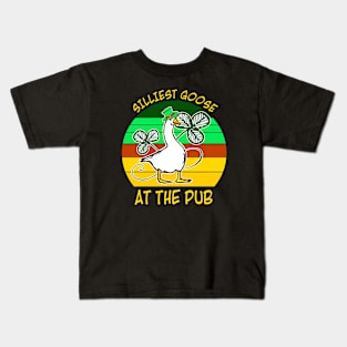 Silliest Goose At The Pub Kids T-Shirt